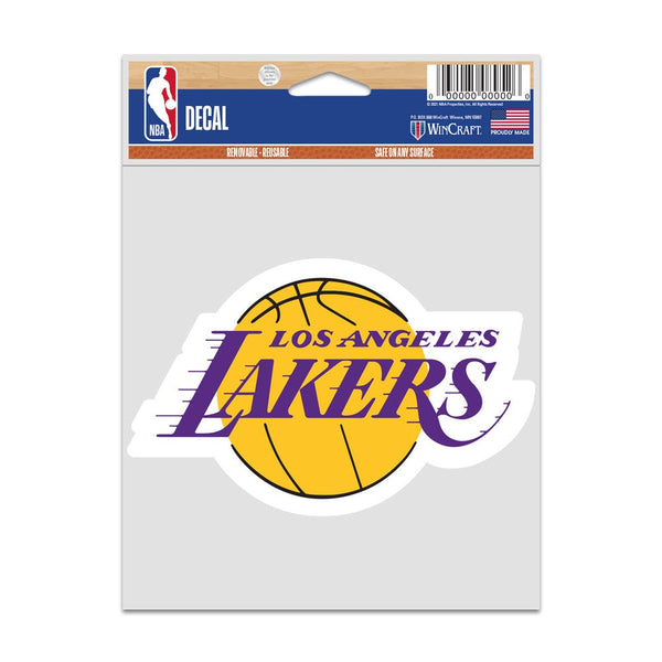 Los Angeles Lakers Fan Decals 3.75" x 5"