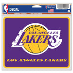 Los Angeles Lakers Fan Decals 5" x 6"
