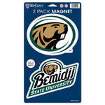 Wholesale-Bemidji State Beavers 2 Pack Magnets 5" x 9"