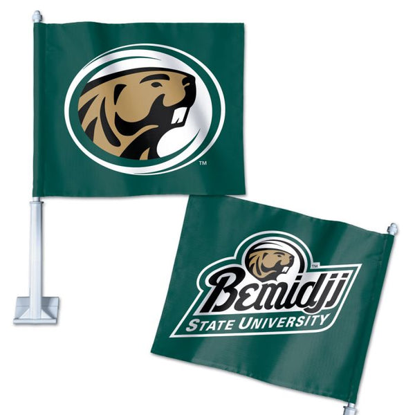 Wholesale-Bemidji State Beavers Car Flag 11.75" x 14"