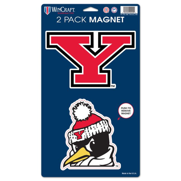 Wholesale-Youngstown State Penguins 2 Pack Magnets 5" x 9"