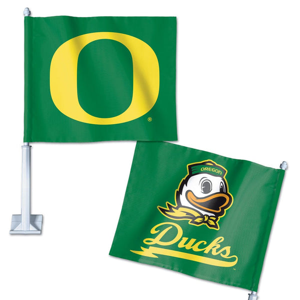 Oregon Ducks Car Flag 11.75" x 14"
