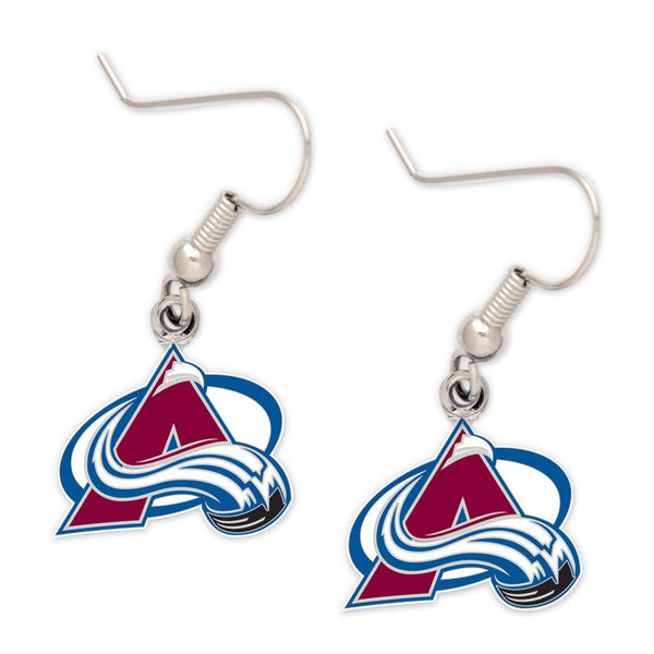 Colorado Avalanche Earrings Jewelry Card