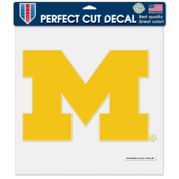 Wholesale-Michigan Wolverines Perfect Cut Color Decal 12" x 12"