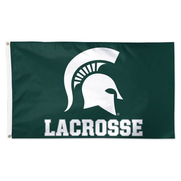 Wholesale-Michigan State Spartans LACROSSE Flag - Deluxe 3' X 5'