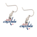 Washington Capitals Earrings Jewelry Card