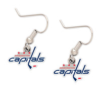 Washington Capitals Earrings Jewelry Card