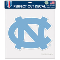 Wholesale-North Carolina Tar Heels Perfect Cut Color Decal 12" x 12"