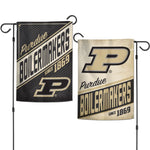 Wholesale-Purdue Boilermakers RETRO Garden Flags 2 sided 12.5" x 18"