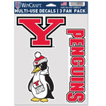 Wholesale-Youngstown State Penguins Multi Use 3 Fan Pack