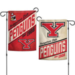 Wholesale-Youngstown State Penguins RETRO Garden Flags 2 sided 12.5" x 18"