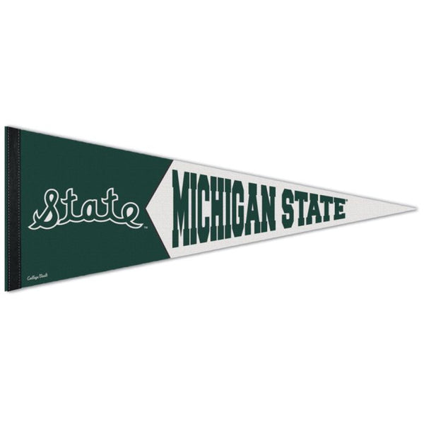 Wholesale-Michigan State Spartans /College Vault Premium Pennant 12" x 30"