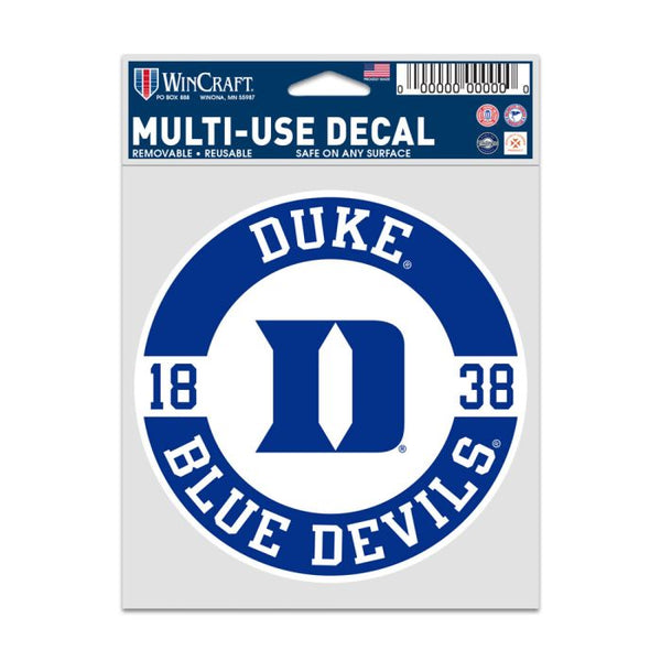 Wholesale-Duke Blue Devils Fan Decals 3.75" x 5"