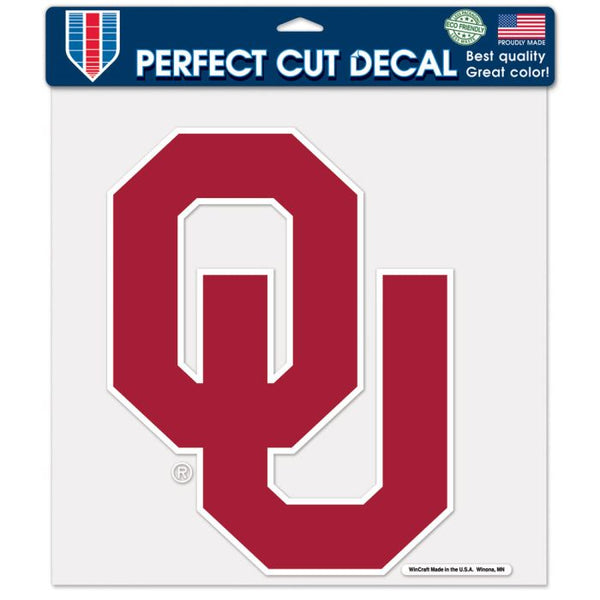 Wholesale-Oklahoma Sooners Perfect Cut Color Decal 12" x 12"