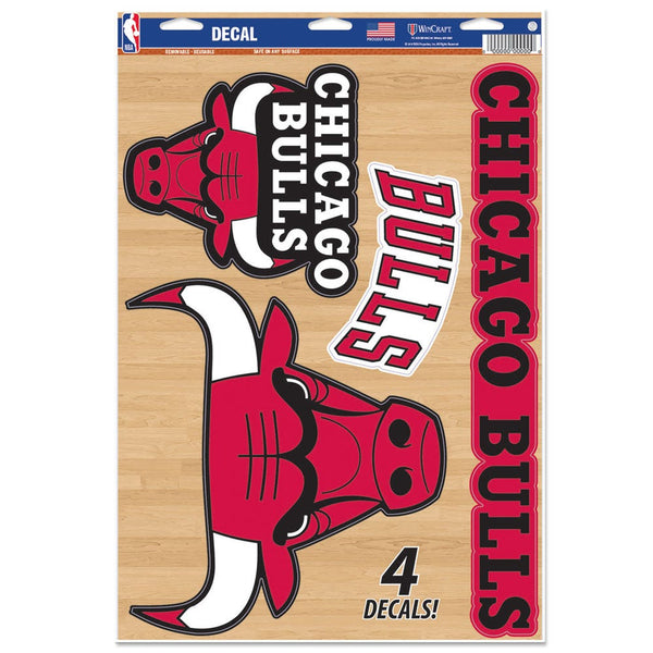 Chicago Bulls Multi-Use Decal 11" x 17"