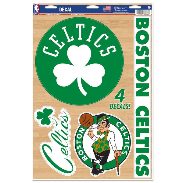 Boston Celtics Multi-Use Decal 11" x 17"