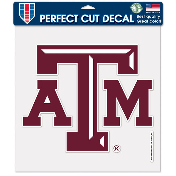 Texas A&M Aggies Perfect Cut Color Decal 12" x 12"