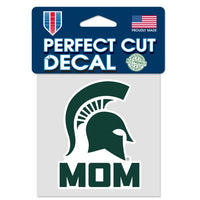 Wholesale-Michigan State Spartans MOM Perfect Cut Color Decal 4" x 4"