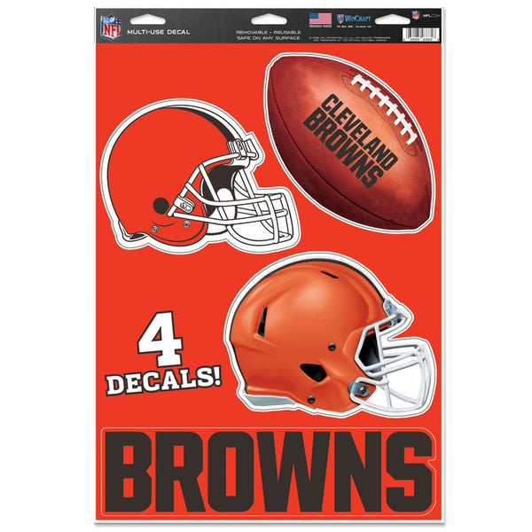 Cleveland Browns Multi-Use Decal 11" x 17"