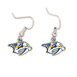 Nashville Predators Earrings Jewelry Card