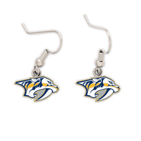Nashville Predators Earrings Jewelry Card