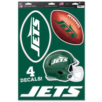 New York Jets Multi-Use Decal 11" x 17"