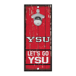 Wholesale-Youngstown State Penguins Bottle Opener Sign 5x11
