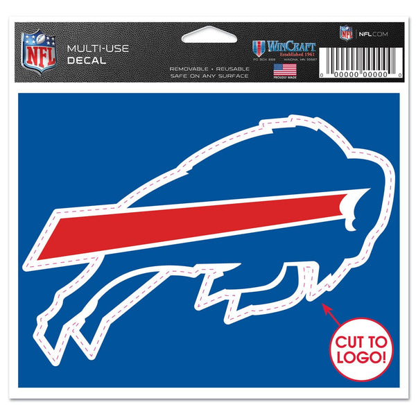 Buffalo Bills Multi-Use Decal - cut to logo 5" x 6"