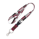 Wholesale-Montana Grizzlies COLOR BLOCK Lanyard w/detachable buckle 1"