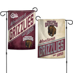 Wholesale-Montana Grizzlies RETRO Garden Flags 2 sided 12.5" x 18"