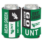 North Texas Mean Green Can Cooler 12 oz.
