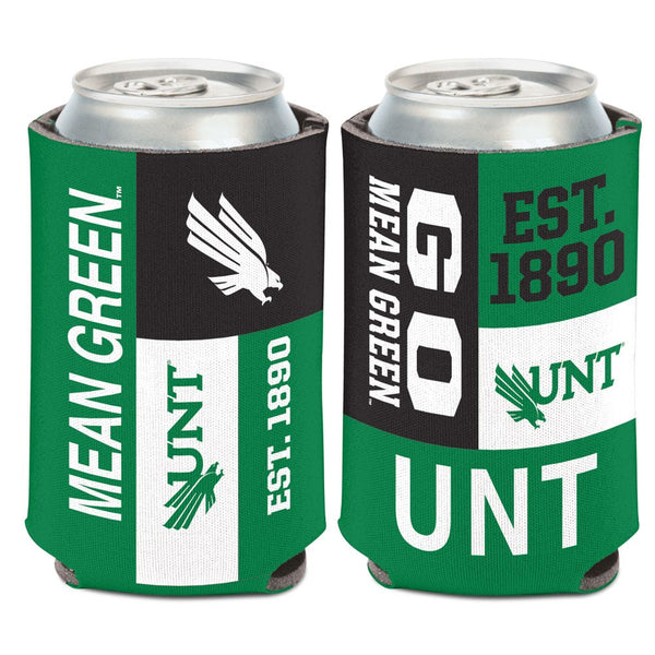 North Texas Mean Green Can Cooler 12 oz.