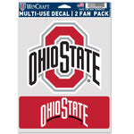 Wholesale-Ohio State Buckeyes 2 PACK Multi Use 2 Fan Pack