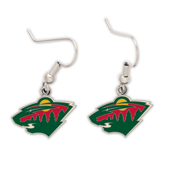Minnesota Wild Earrings Jewelry Card