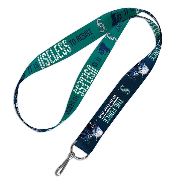 Seattle Mariners / Star Wars Darth Vader & Yoda Lanyard 1"
