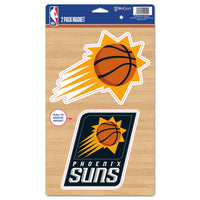 Phoenix Suns 2 Pack Magnets 5" x  9"