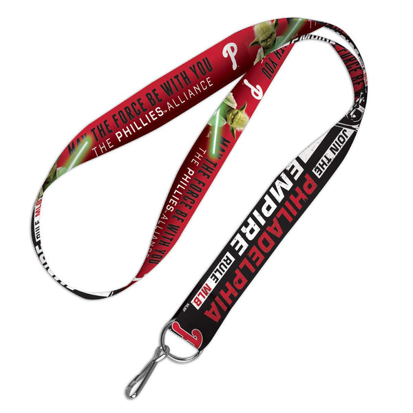 Philadelphia Phillies / Star Wars Darth Vader & Yoda Lanyard 1"