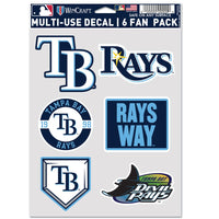 Tampa Bay Rays Multi Use 6 Fan Pack