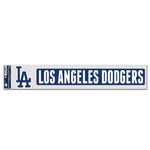 Los Angeles Dodgers Fan Decals 3" x 17"