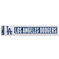 Los Angeles Dodgers Fan Decals 3" x 17"