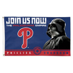 Philadelphia Phillies / Star Wars Darth Vader Flag - Deluxe 3' X 5'