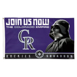 Colorado Rockies / Star Wars vader Flag - Deluxe 3' X 5'