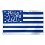 Memphis Tigers AMERICANA STARS & STRIPES NCAA Flag - Deluxe 3' X 5'