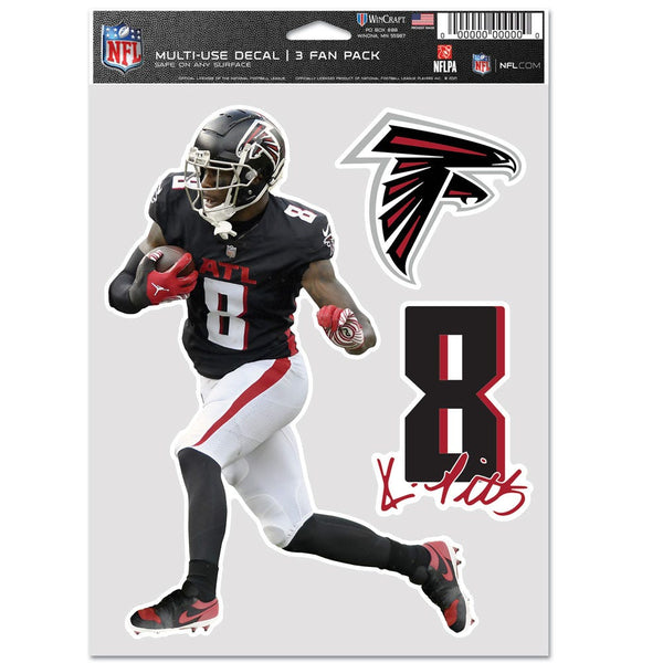Atlanta Falcons Multi Use 3 fan Pack Kyle Pitts