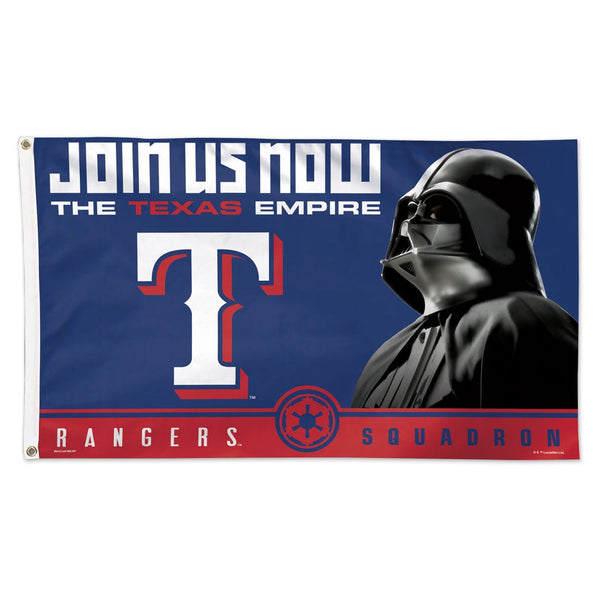 Texas Rangers / Star Wars vader Flag - Deluxe 3' X 5'