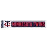 Minnesota Twins Fan Decals 3" x 17"