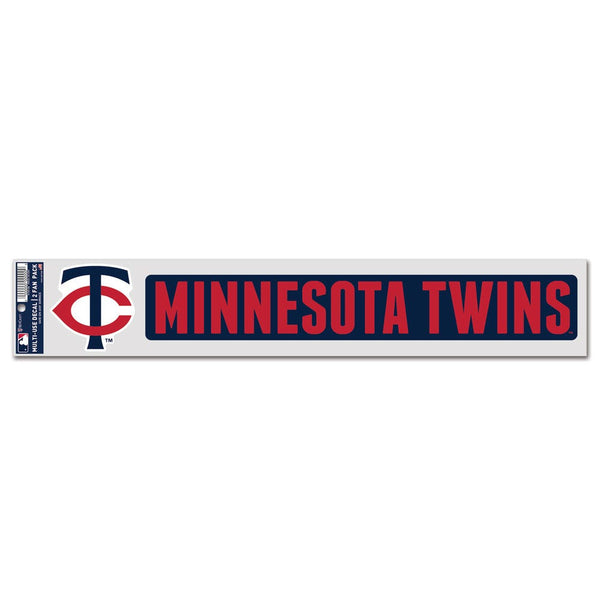 Minnesota Twins Fan Decals 3" x 17"