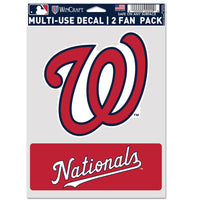 Washington Nationals Multi Use 2 Fan Pack