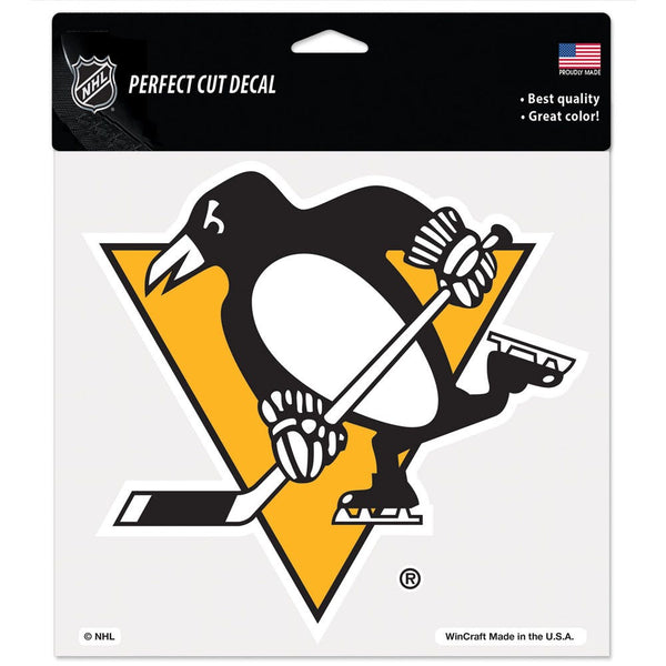 Pittsburgh Penguins Perfect Cut Color Decal 8" x 8"