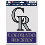 Colorado Rockies Multi Use 2 Fan Pack